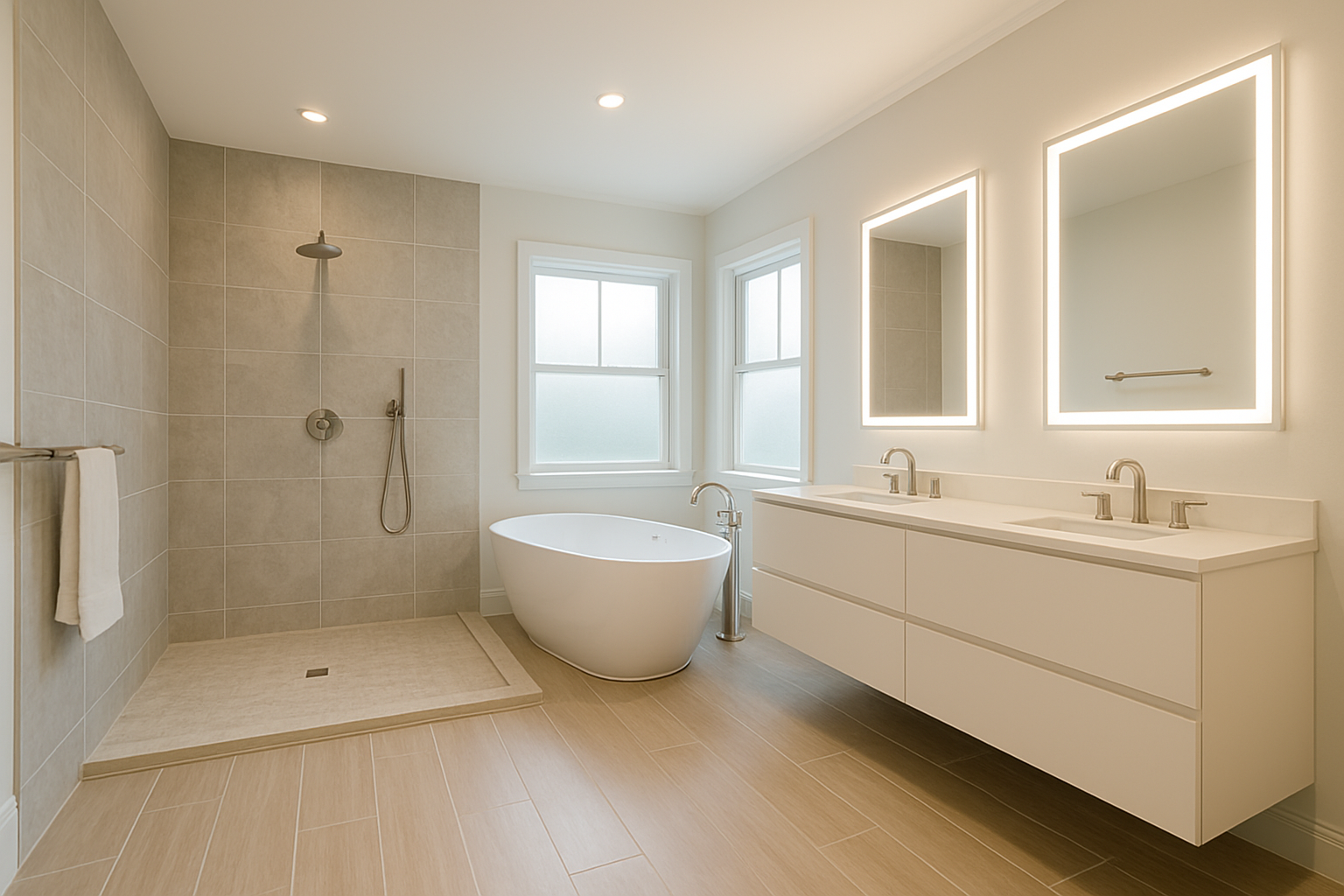 Spa Bathroom Design Tips for a Master Bath Renovation in Massachusetts